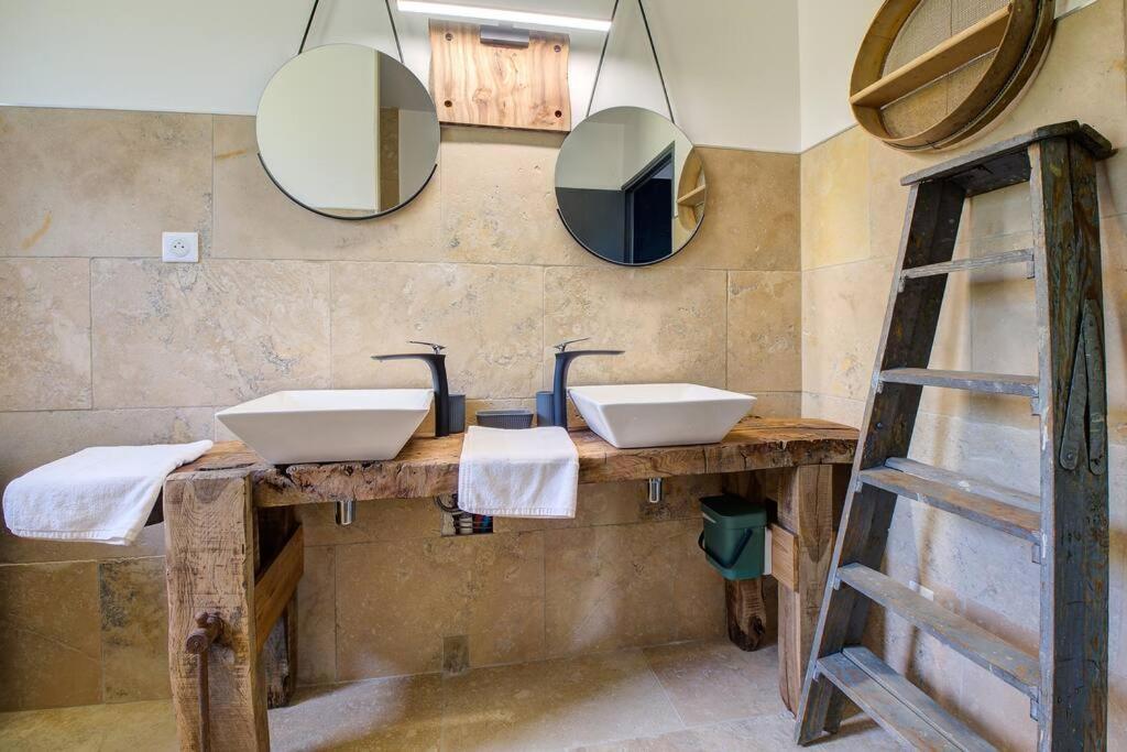 הוילה Saint-Vincent-de-Cosse Combe Jolie Clim, Piscine & Jacuzzi מראה חיצוני תמונה