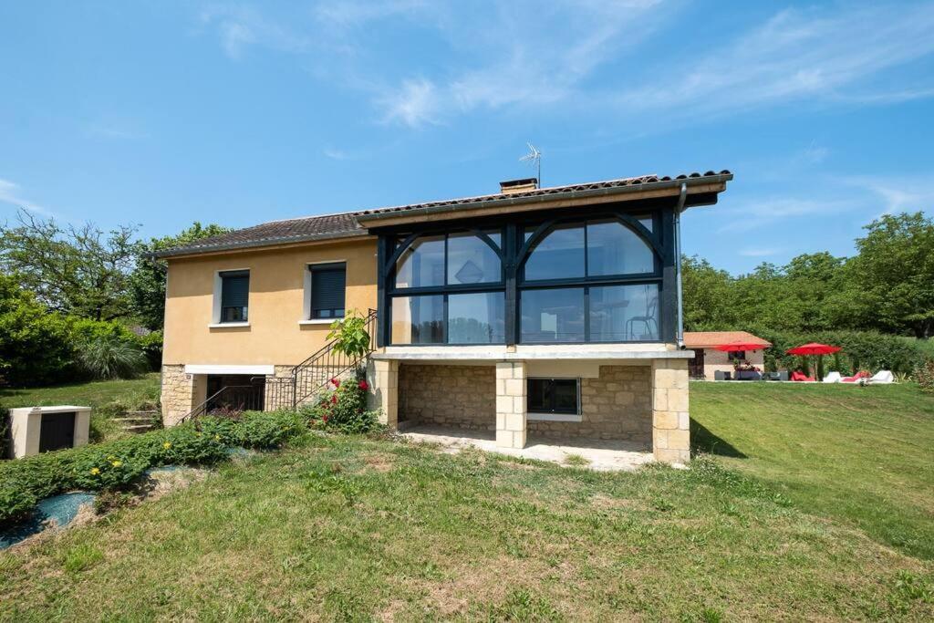 הוילה Saint-Vincent-de-Cosse Combe Jolie Clim, Piscine & Jacuzzi מראה חיצוני תמונה