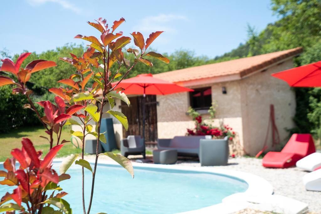 הוילה Saint-Vincent-de-Cosse Combe Jolie Clim, Piscine & Jacuzzi מראה חיצוני תמונה