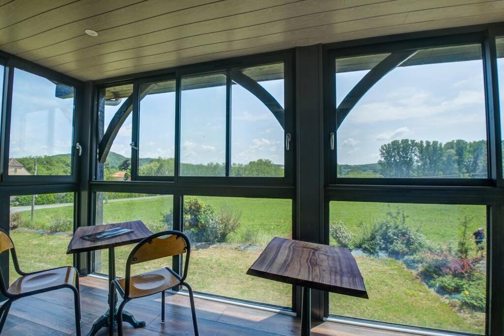 הוילה Saint-Vincent-de-Cosse Combe Jolie Clim, Piscine & Jacuzzi מראה חיצוני תמונה